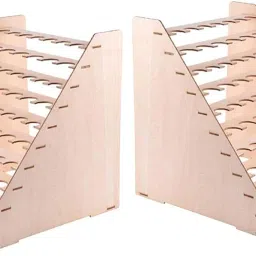 MERISHOPP 2Pcs 65 Holes Pigment Paint Bottle Rack Modular Wooden Tools Storage Stand|Toys & Hobbies | Models & Kits | Tools, Supplies & Engines image 4