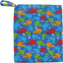 bnf Bnf® Waterproof Zip Wet Dry Bag for Baby Infant Cloth Diaper Nappy Pouch Style 5 Baby | Diapering | Diaper Bags image 5