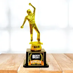 Cricket Trophy, Best Batsman, Best Bowler, Best Player, Man of The Match Trophy image 4