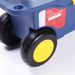 Enakshi (LABEL) Creations Garden Cart Scooter and Seat Wear Resistant Portable Storage with Bench image 4