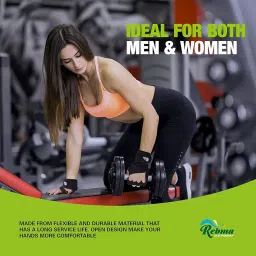 serveuttam Leosportz Workout Gloves With Wrist Support For Gym Workouts,Pull Ups,Cross Training,Weightlifting,Calisthenics,Wod- Silicone Padding - Great Hand Grip&No Calluses(Charcol),Blue,Free Size image 5