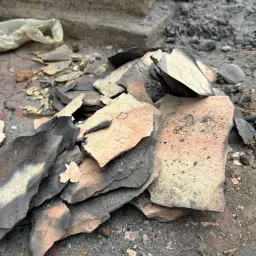 Edible Roasted Multani Mitti Clay, 500g Home Made by Natural Process image 3