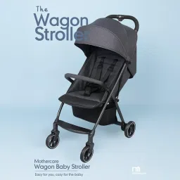 Mothercare Unisex Lightweight Baby Stroller, Grey, 0-3Y image 2