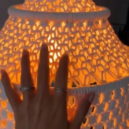 Macrame Lamp Shade, Ceiling Hanging Decor, Boho Chandelier, Pendant Lamp Shade, Hanging Lamp Shade, Homemade Home Decor, Home Gift Without light instruments off white color image 3