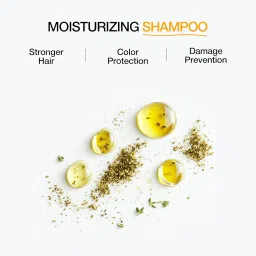 GK Hair Global Keratin Moisturizing Shampoo 300ml For Dry And Damaged Hair - Sulfate And Paraben Free image 2