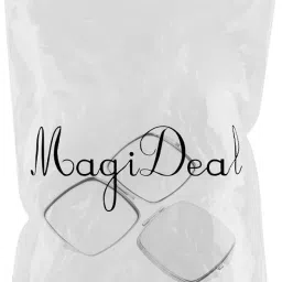 SECRET DESIRE Fashion Womens 2Pcs Square Round Metal Folding Compact Travel Pocket Beauty Makeup Mirror Set|Makeup|Makeup Tools & Accessories|Makeup Mirrors image 4