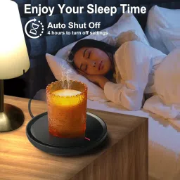 Candle Warmer, Coffee Warmer for Desk, Coffee Mug Warmer, Coffee Cup Warmer with Auto Shut Off image 2