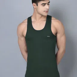 Dollar Bigboss Men Solid Pack of 7 Combed Cotton Shrinkless Vest-image-92