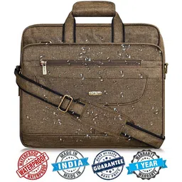 LOREM Unisex Textured Messenger Bag image 5