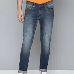 Flying Machine Men Blue Jackson Skinny Fit Low-Rise Light Fade Stretchable Jeans-picture-29