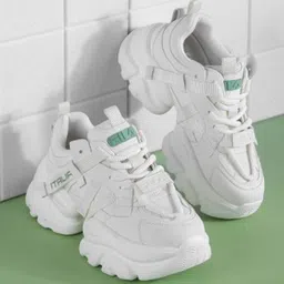 FILA Women ENVI HALLI Round Toe Arch Support Insole Lightweight Sneakers-image-25