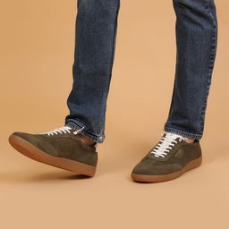 yoho Men Infinity Textured Round Toe Lace-Ups Sneakers-picture-42