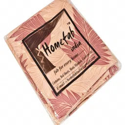 Homefab India Maroon & Cream-Coloured Set of 2 Door Curtains 7 Feet image 3