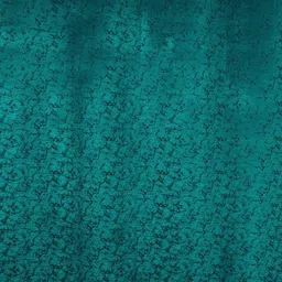 Homefab India Turquoise Blue Set of 2 Room Darkening Window Curtains 5 Feet image 3