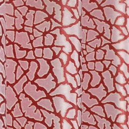 Homefab India Crystal Maroon & White 2 Pieces Abstract Printed Door Curtains image 4