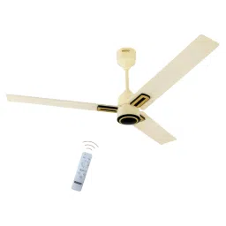USHA AeroEdge Plus 5 Star 1200mm 3 Blade BLDC Motor Ceiling Fan with Remote (Whisper Quiet Technology, Ivory) image 1