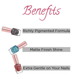 Seven Seas Set Of 3 Easy Gel Long-Lasting Nail Polishes - 10ml Each image 5