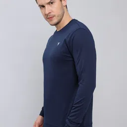Technosport Round Neck Antimicrobial Slim Fit Gym T Shirt-picture-16