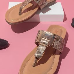 Inc 5 Textured Open Toe Flats-picture-6