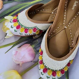 Fulkari Women Ethnic Ballerinas Flats-image-53
