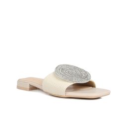 London Rag Embellished Open Toe Flats-picture-11