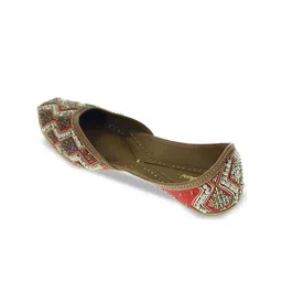 Fulkari Women Ethnic Mojaris Flats image 3