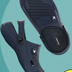 HIROLAS Men Perforated Comfortable Rubber Clogs-picture-18