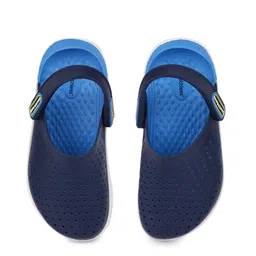 toothless Boys Blue & White Rubber Clogs-image-38
