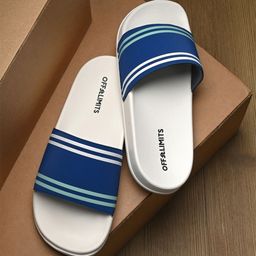 OFF LIMITS Men Striped Sliders-picture-12
