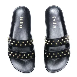 GRIFFIN Men Embellished Sliders-image-2