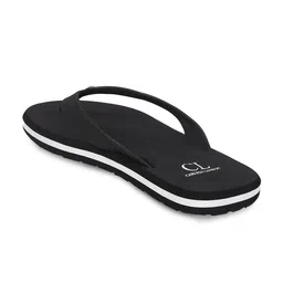 Carlton London Men Black Thong Flip-Flops image 4