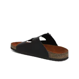 MOZAFIA Open Toe Flats With Buckles image 5