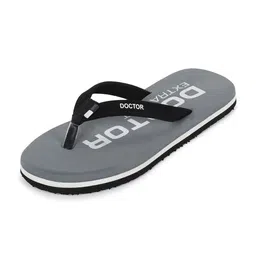 DOCTOR EXTRA SOFT Men Printed Orthopedic Non-Slip Thong Flip-Flops image 5