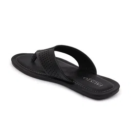 FAUSTO Men Navy Blue Thong Flip-Flops image 3
