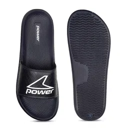 Power Men Logo Printed Sliders image 2