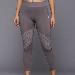 HRX By Hrithik Roshan Women Printed Rapid Dry Seamless Ankle Length Yoga Tights-picture-27