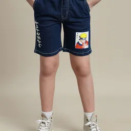 kids ville Kidsville Boys Naruto Printed Denim Regular Shorts-picture-30