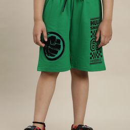 Kids Ville Boys Hulk-Printed Shorts-picture-4