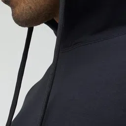 XYXX Men Regular Fit Solid Hoodie image 3