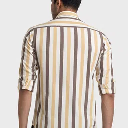 ColorPlus Striped Spread Collar Casual Shirt image 4