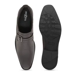 INVICTUS Men Textured Formal Monk Shoes image 2