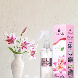Oscar Pink Lily Room Air Freshener with Long Lasting Mood Freshing Fragrance, 250ml image 2