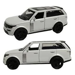 RANGEE Rover 1:36 Scale Model Car - Exclusive Alloy Metal Pullback Toy with Openable Doors and Back for Kids (Range Rover 1:36),Multicolor image 2