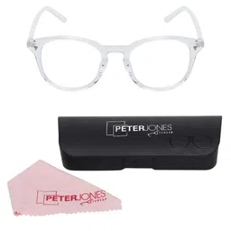 Peter Jones Eyewear Full Rim Anti-Glare Round Frame image 5