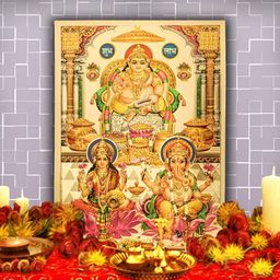Hawai Gold Toned Religious Acrylic Wall Photo Frames-picture-15
