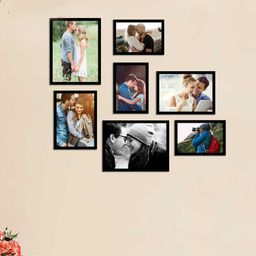 Art Street Set Of 7 Black Family Eco Series Home & Wall Dcor Photo Frames-picture-19