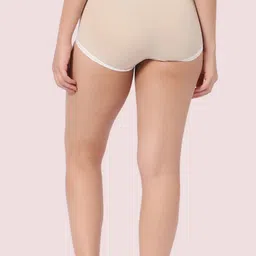 INTIMATE QUEEN Pack Of 3 Assorted High Rise Anti Bacterial Skin Friendly Boy Shorts image 4