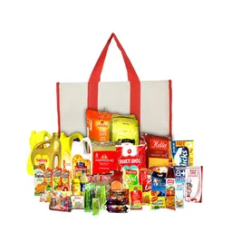 Kuber Industries Set of 2 Oversized Shopper Canvas Tote Bags-picture-44