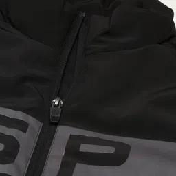 u.s. polo assn. denim co. U S Polo Assn Denim Co Men Black Brand Logo Open Front Jacket image 2