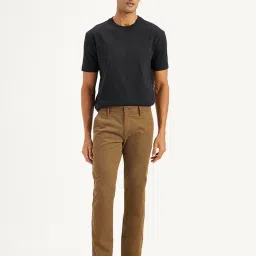 levi's Men's Brown Slim Fit Chinos image 1